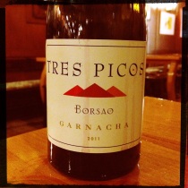 Borsao Tres Picos 2011, una buena garnacha aragonesa